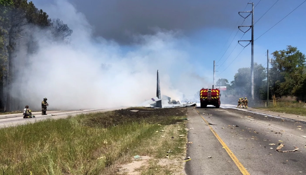 Breaking! C130 Crashes Outside Savannah Tactical Sh*t