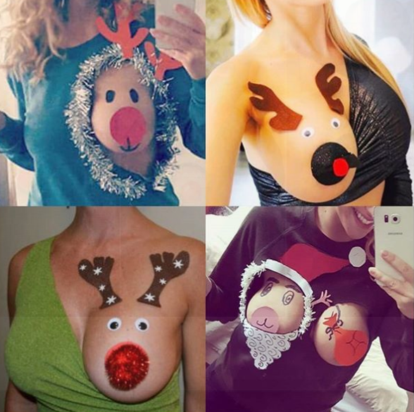 Rebecca Love's Tits Save Christmas