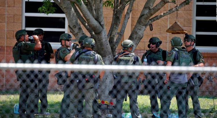 Shooting at a Texas elementary school leaves 14 students and a teacher dead