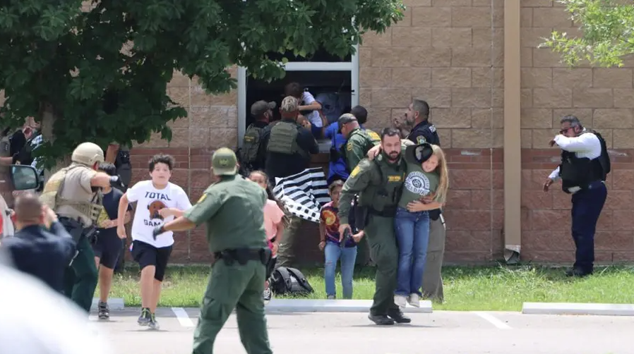 Uvalde shooting: Officers with rifles and a ballistic shield were inside school for 58 minutes