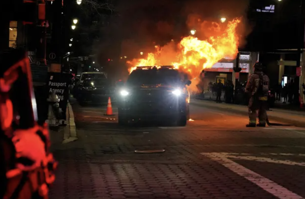 Vioent Weekend: Antifa Invokes an Insurrection in Downtown Atlanta…
